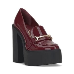 NEW Jessica Simpson Himinka Patent Leather Platform in Malbec Size 8